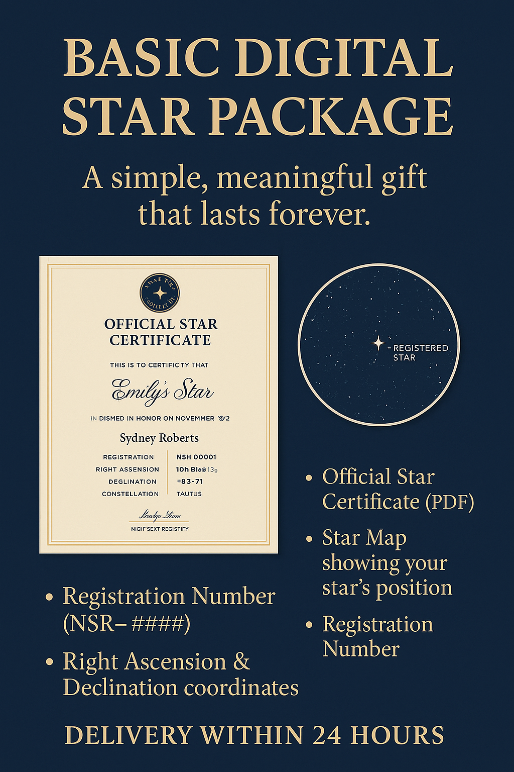 ⭐ BASIC DIGITAL STAR PACKAGE