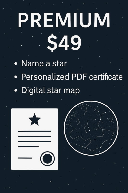 🌌 PREMIUM DIGITAL STAR PACKAGE