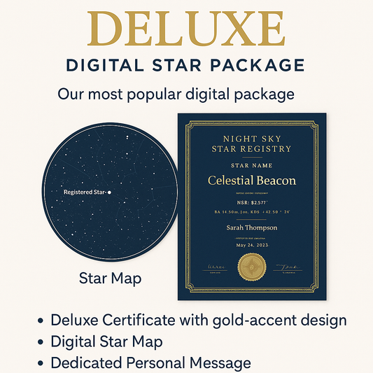 🌠 DELUXE DIGITAL STAR PACKAGE